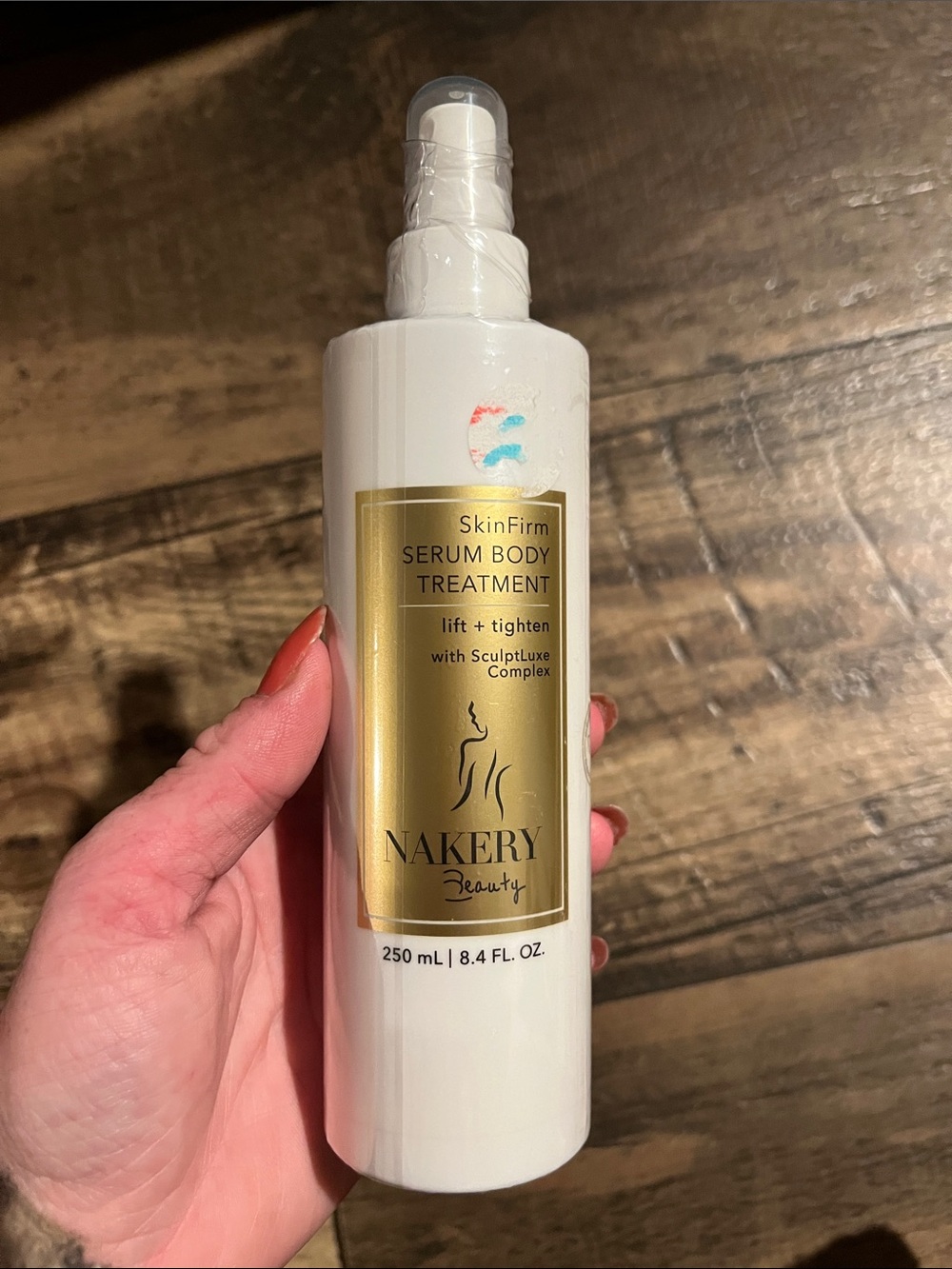 Nakery SkinFirm Serum Body Treatment - White/Gold